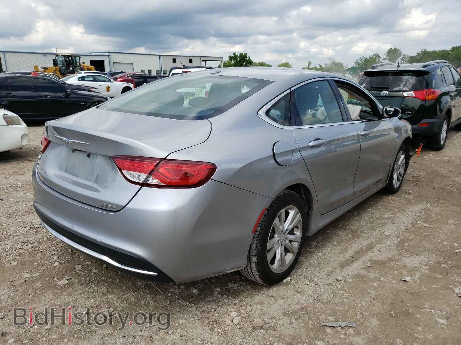 2015 CHRYSLER 200 - VIN: 1C3CCCABXFN604354 - Фото 4