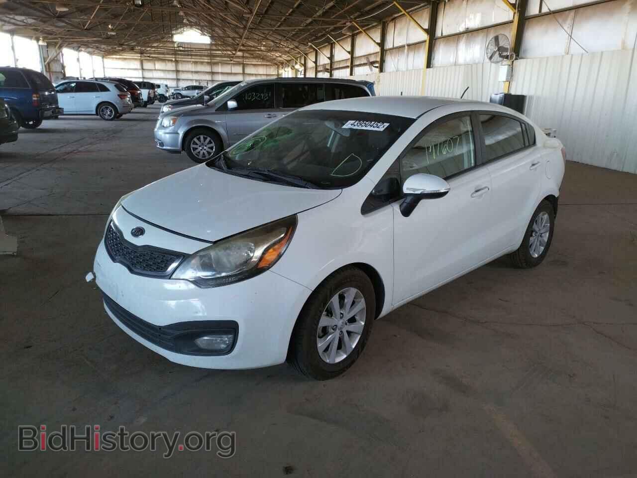 2013 KIA RIO - VIN: KNADN4A38D6119658 - Фото 2