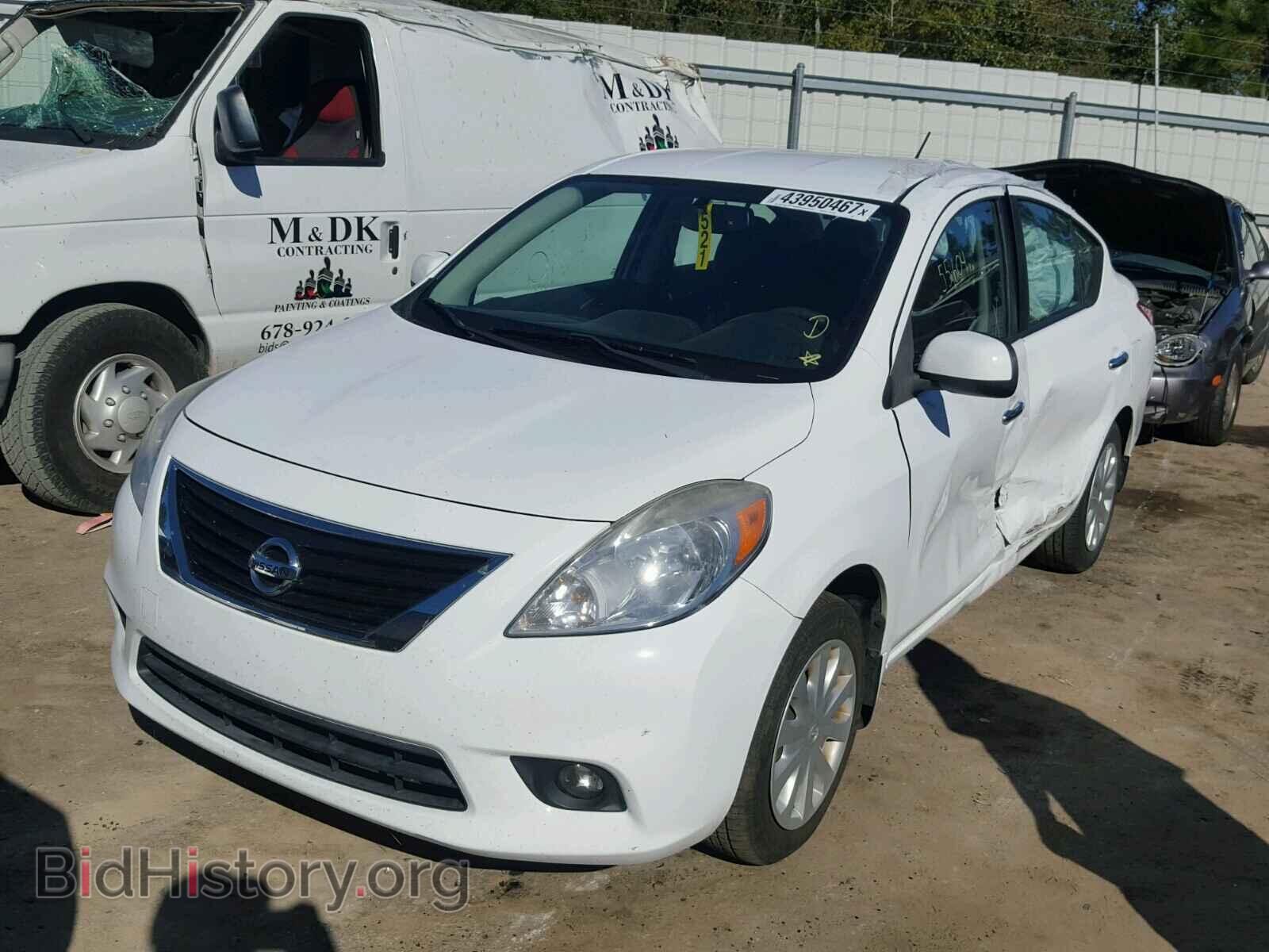 2012 NISSAN VERSA - VIN: 3N1CN7AP5CL908649 - Фото 2