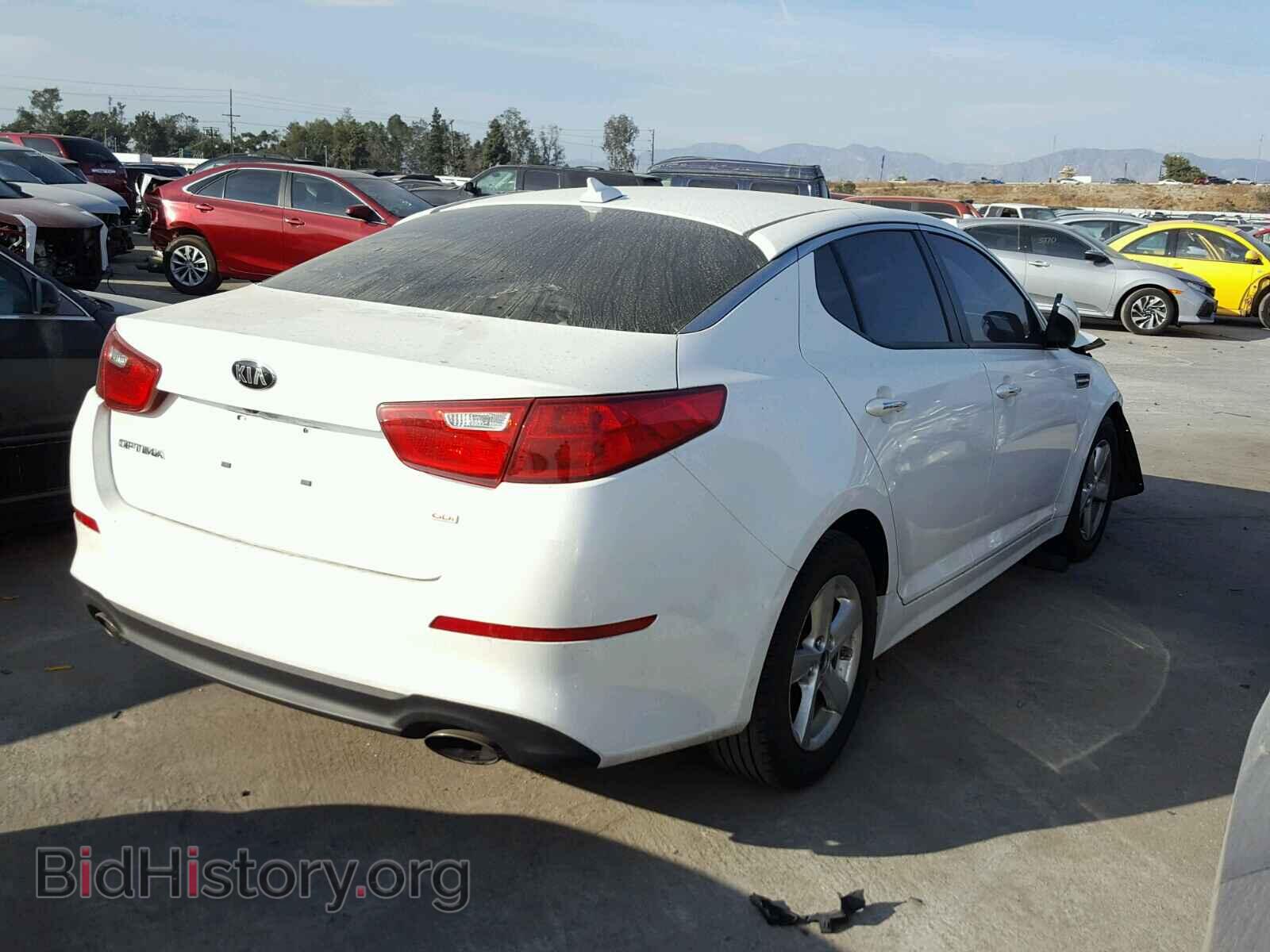 2014 KIA OPTIMA - VIN: KNAGM4A73E5512574 - Photo 4