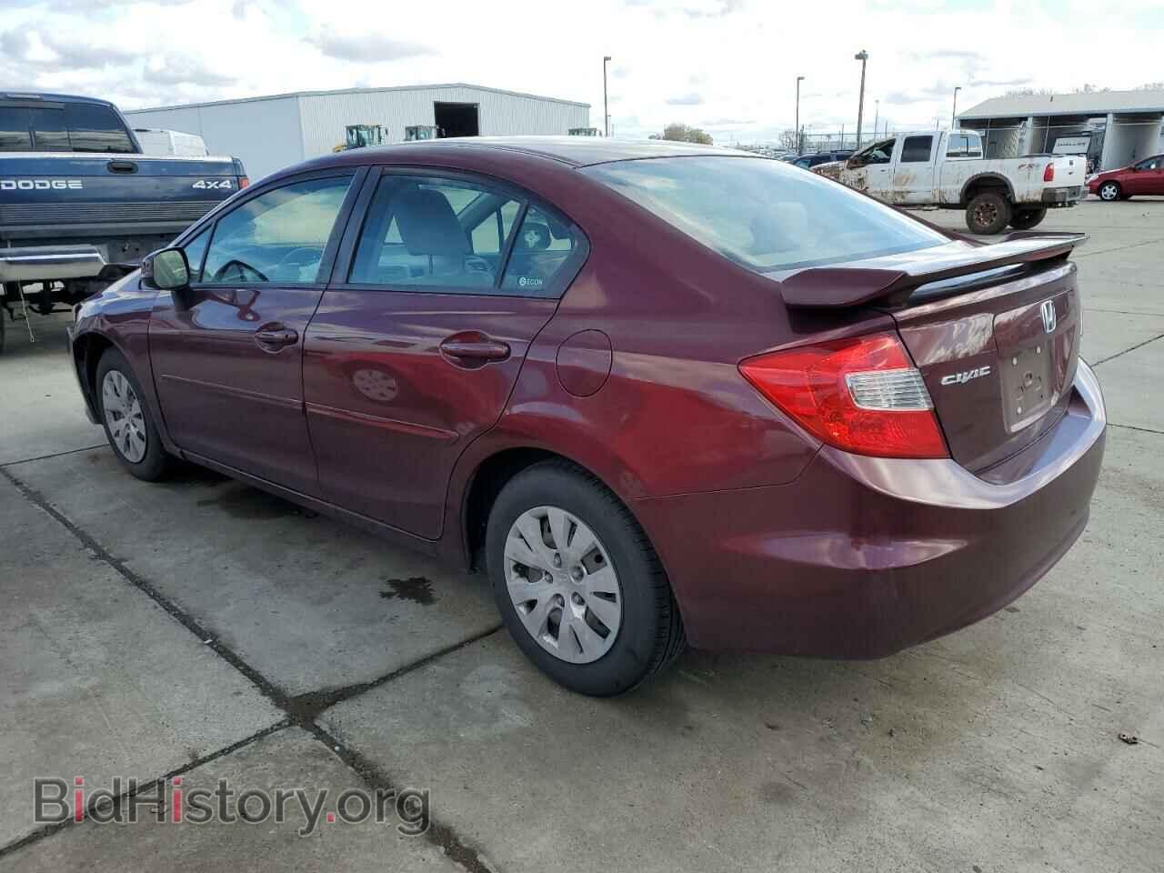 2012 HONDA CIVIC - VIN: JHMFB2F59CS004638 - Фото 2