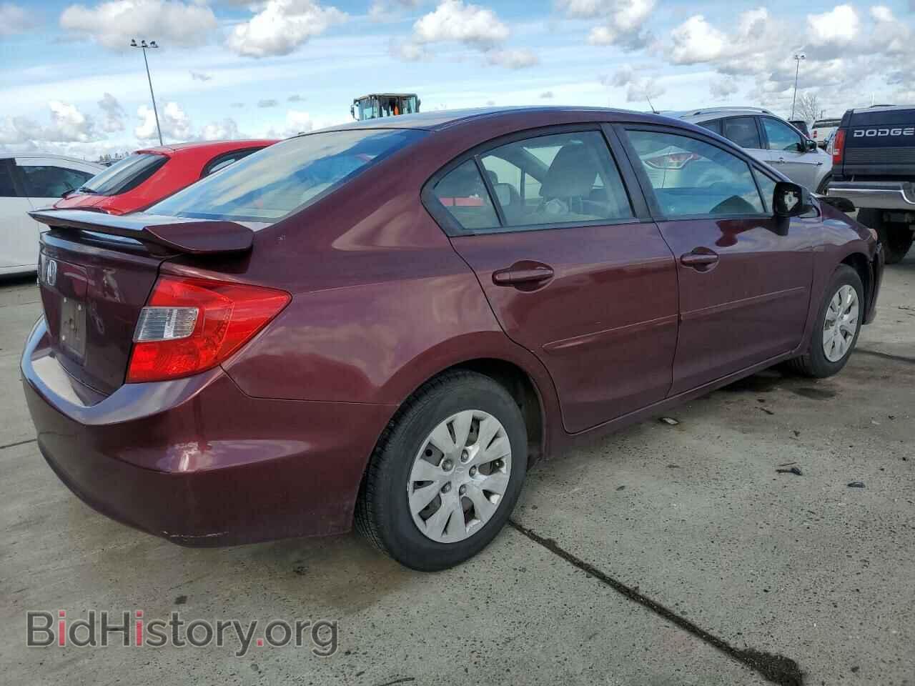2012 HONDA CIVIC - VIN: JHMFB2F59CS004638 - Фото 3