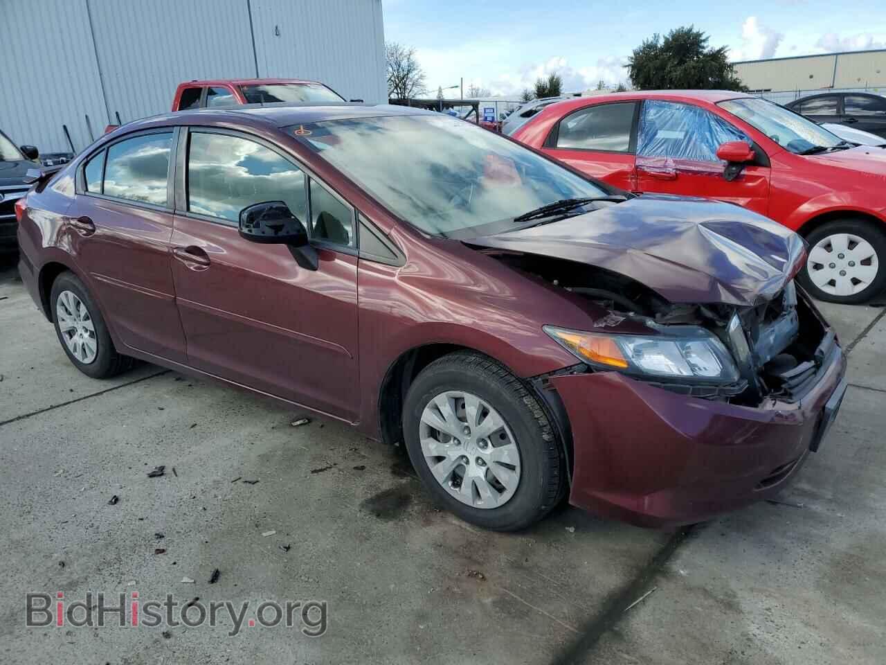 2012 HONDA CIVIC - VIN: JHMFB2F59CS004638 - Фото 4