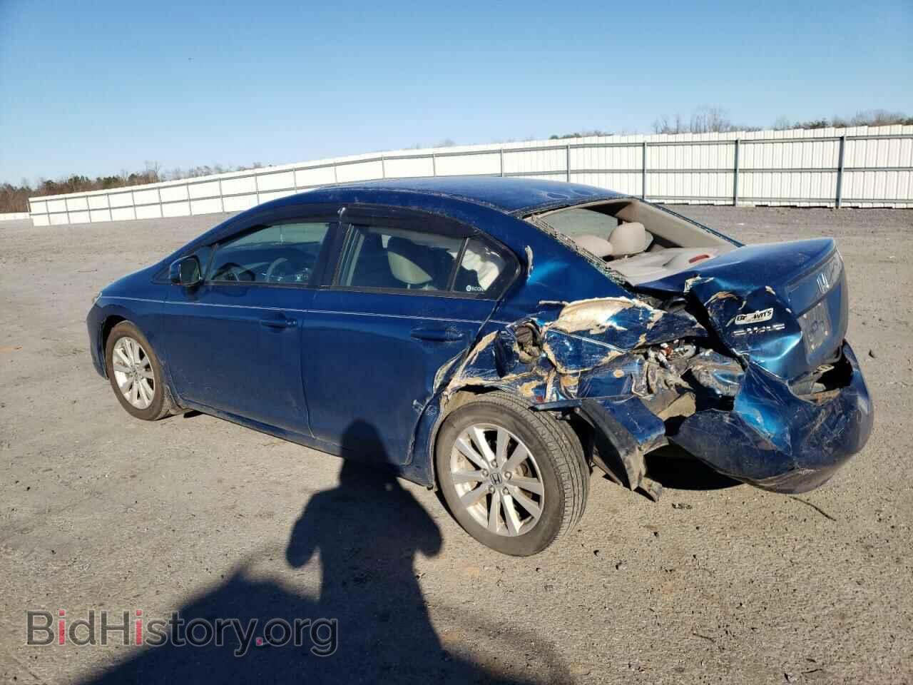 2012 HONDA CIVIC - VIN: 2HGFB2F81CH536874 - Фото 2