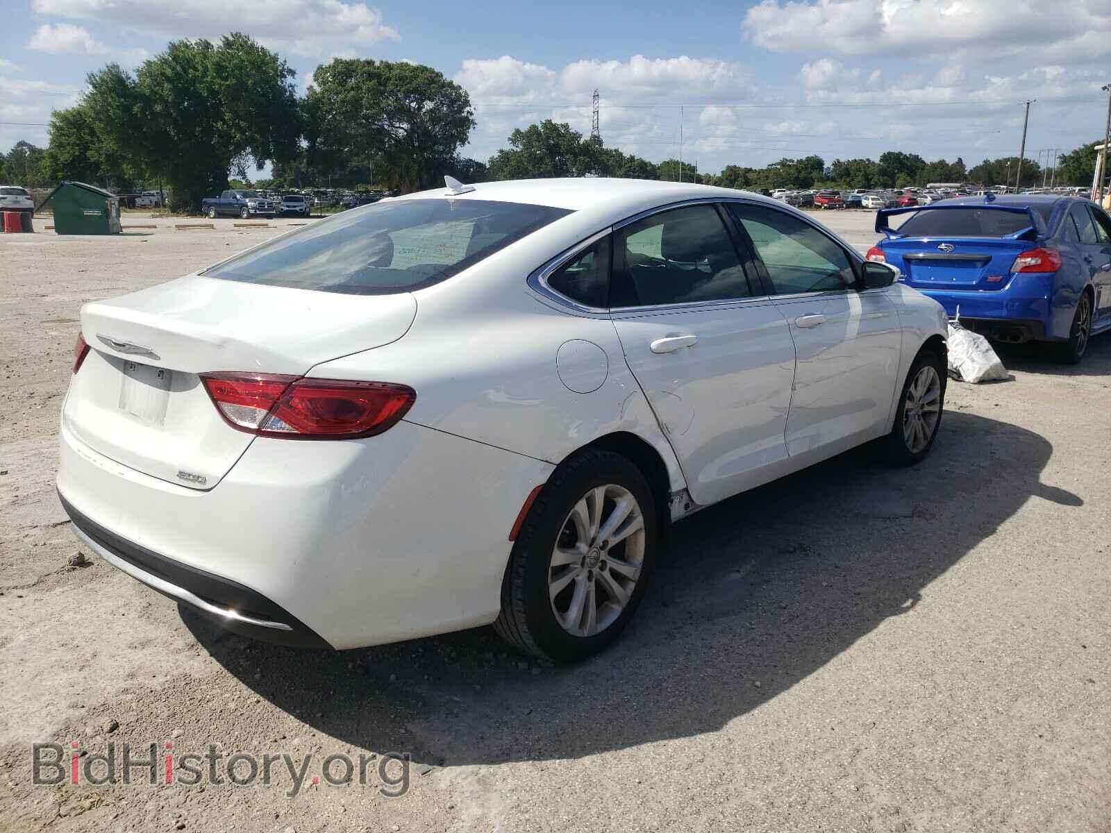 2016 CHRYSLER 200 - VIN: 1C3CCCAB5GN166134 - Фото 4