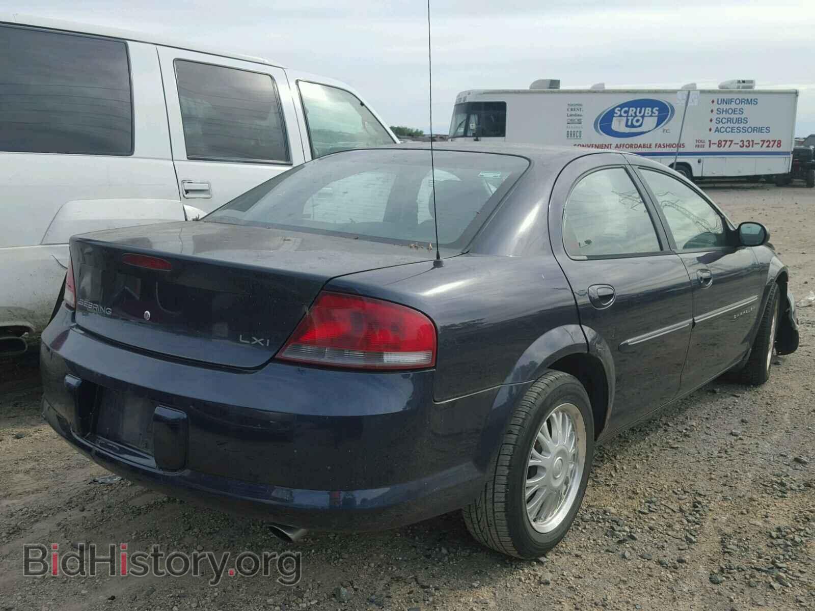 2001 CHRYSLER SEBRING - VIN: 1C3EL56U71N515445 - Фото 4