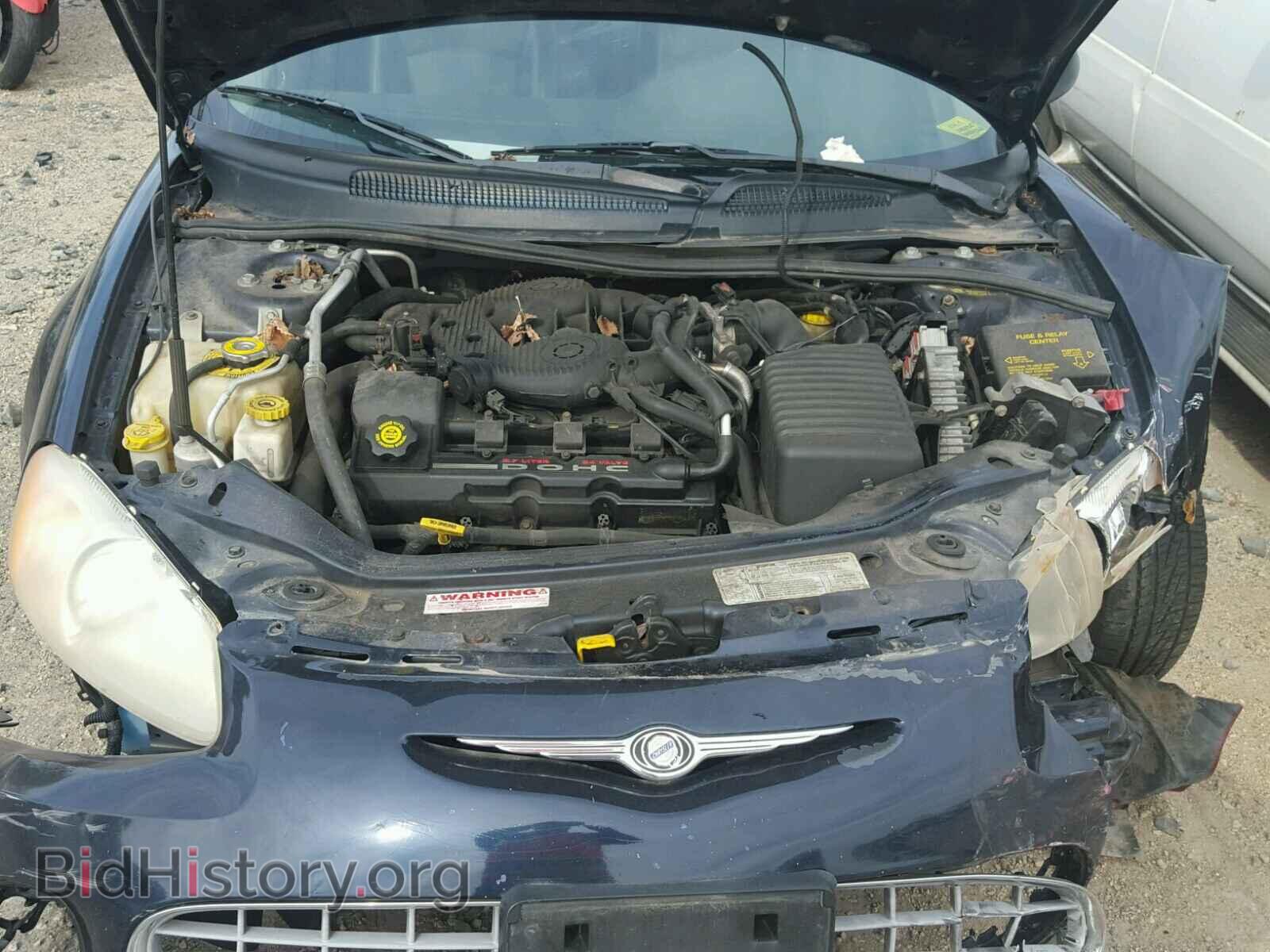 2001 CHRYSLER SEBRING - VIN: 1C3EL56U71N515445 - Фото 7