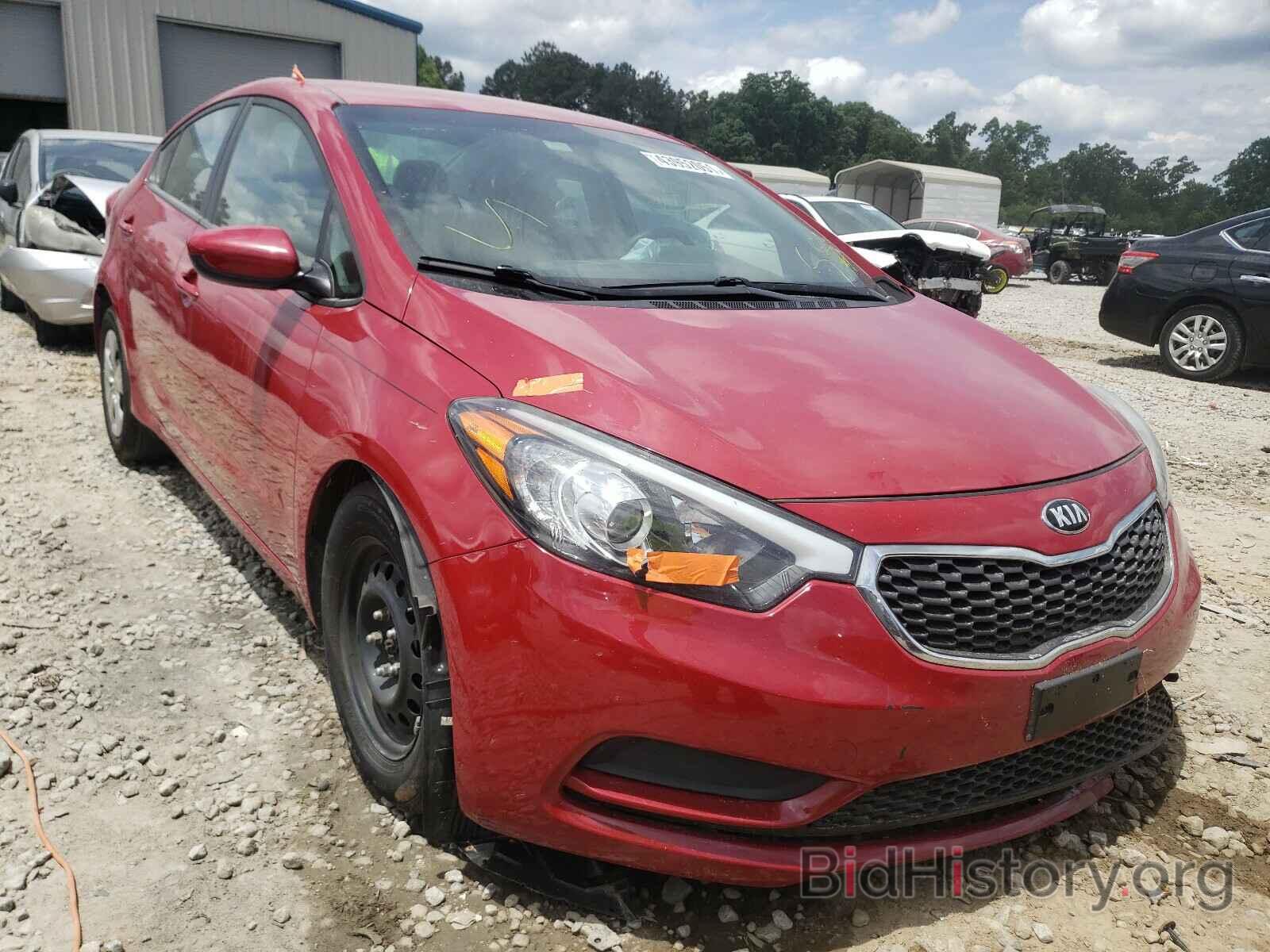 Photo KNAFK4A62G5560885 - KIA FORTE 2016