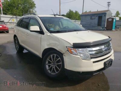 2008 Ford EDGE EDGE SEL, cream — VIN 2FMDK48CX8BB30438, Copart