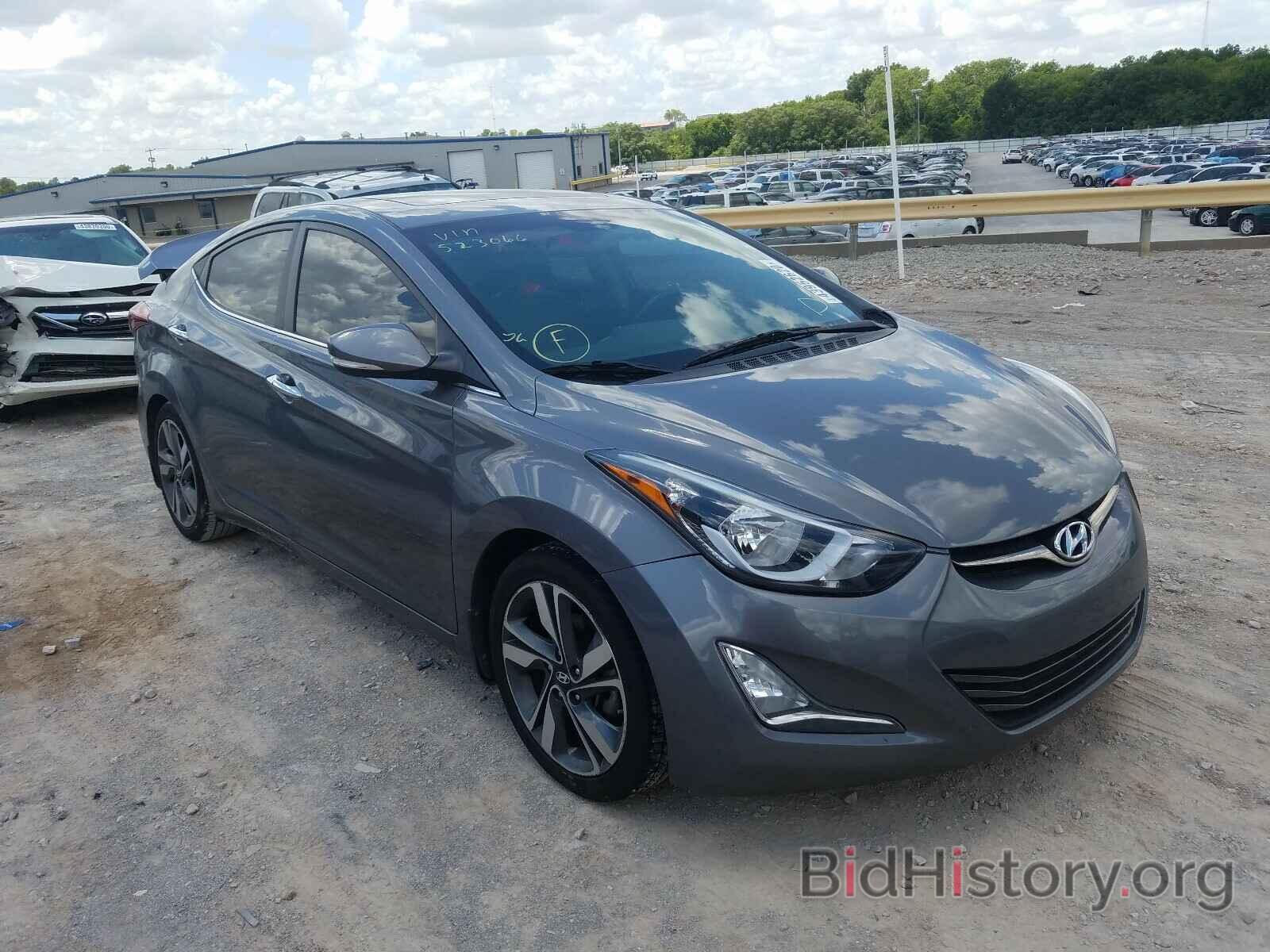 Photo 5NPDH4AE5EH523066 - HYUNDAI ELANTRA 2014