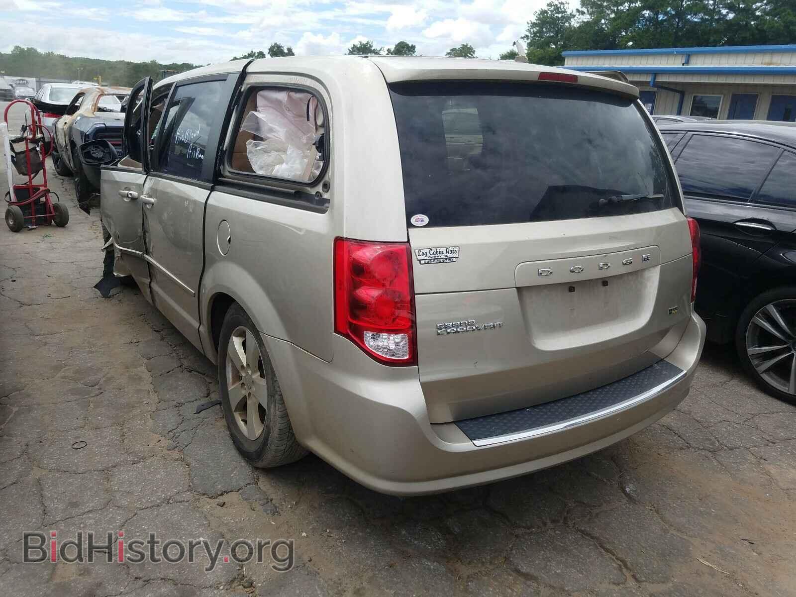 2013 DODGE CARAVAN - VIN: 2C4RDGBG0DR762237 - Фото 3