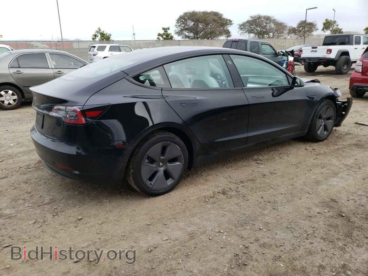 2022 TESLA MODEL 3 - VIN: 5YJ3E1EA6NF322141 - Фото 3