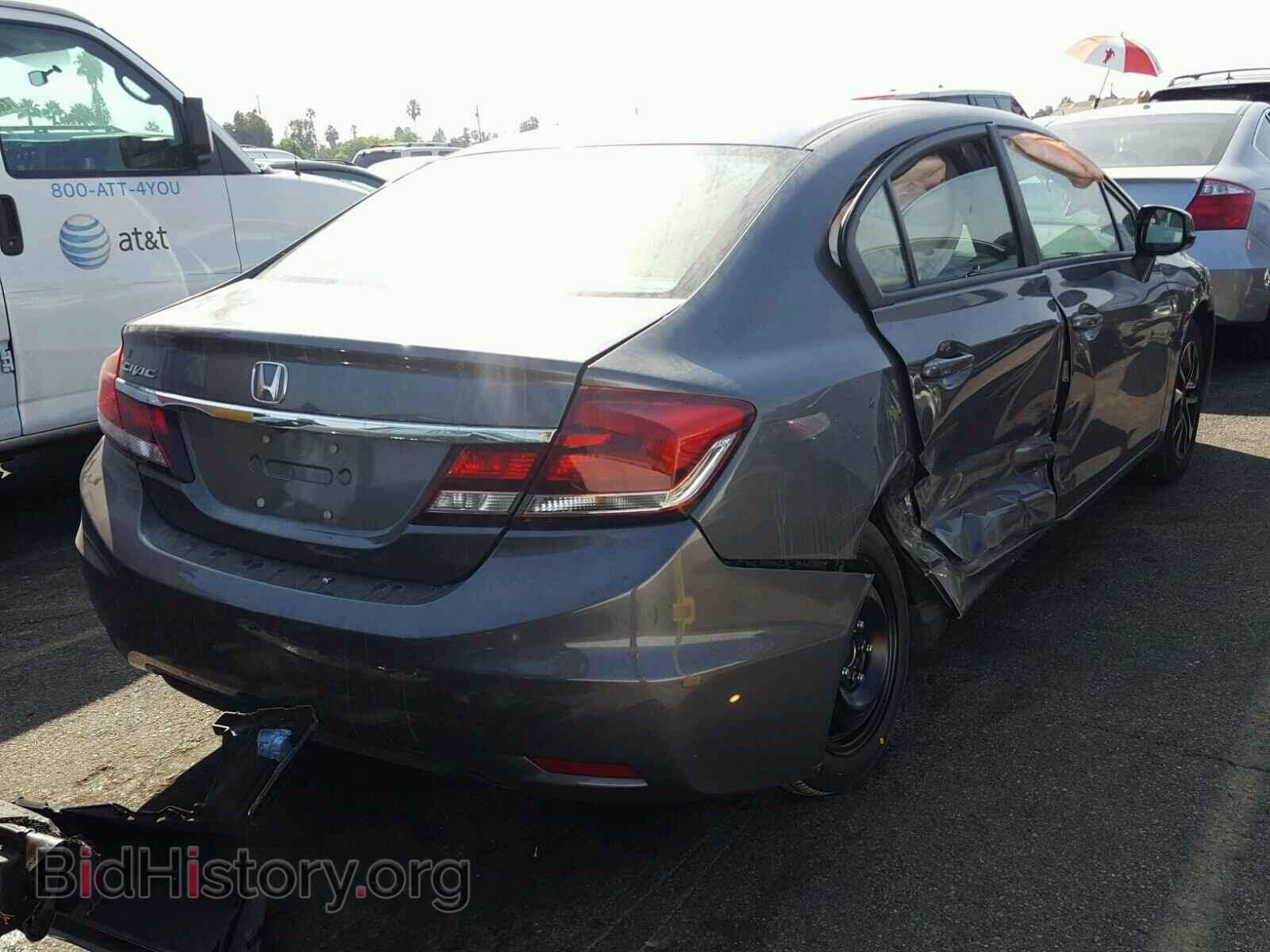 2013 HONDA CIVIC - VIN: 19XFB2F80DE243382 - Фото 4