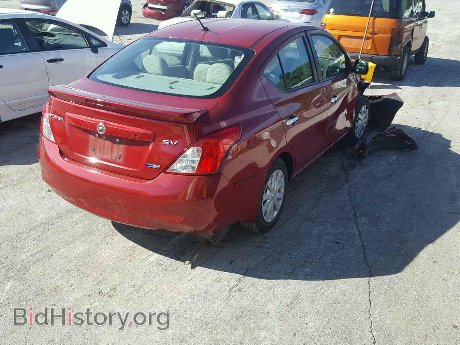 2013 NISSAN VERSA - VIN: 3N1CN7AP1DL843266 - Фото 4