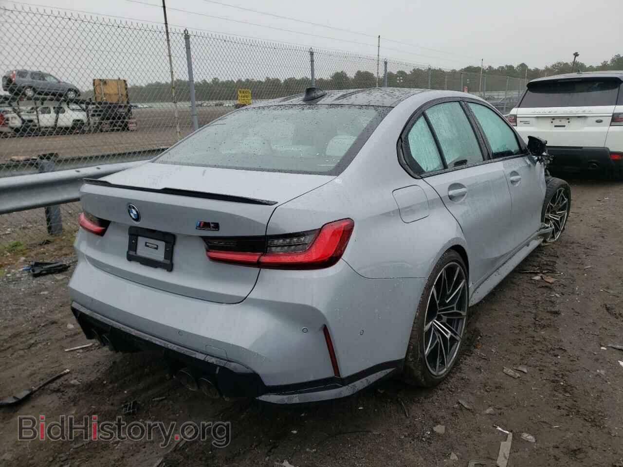 2021 BMW M3 - VIN: WBS33AY04MFL22909 - Photo 4