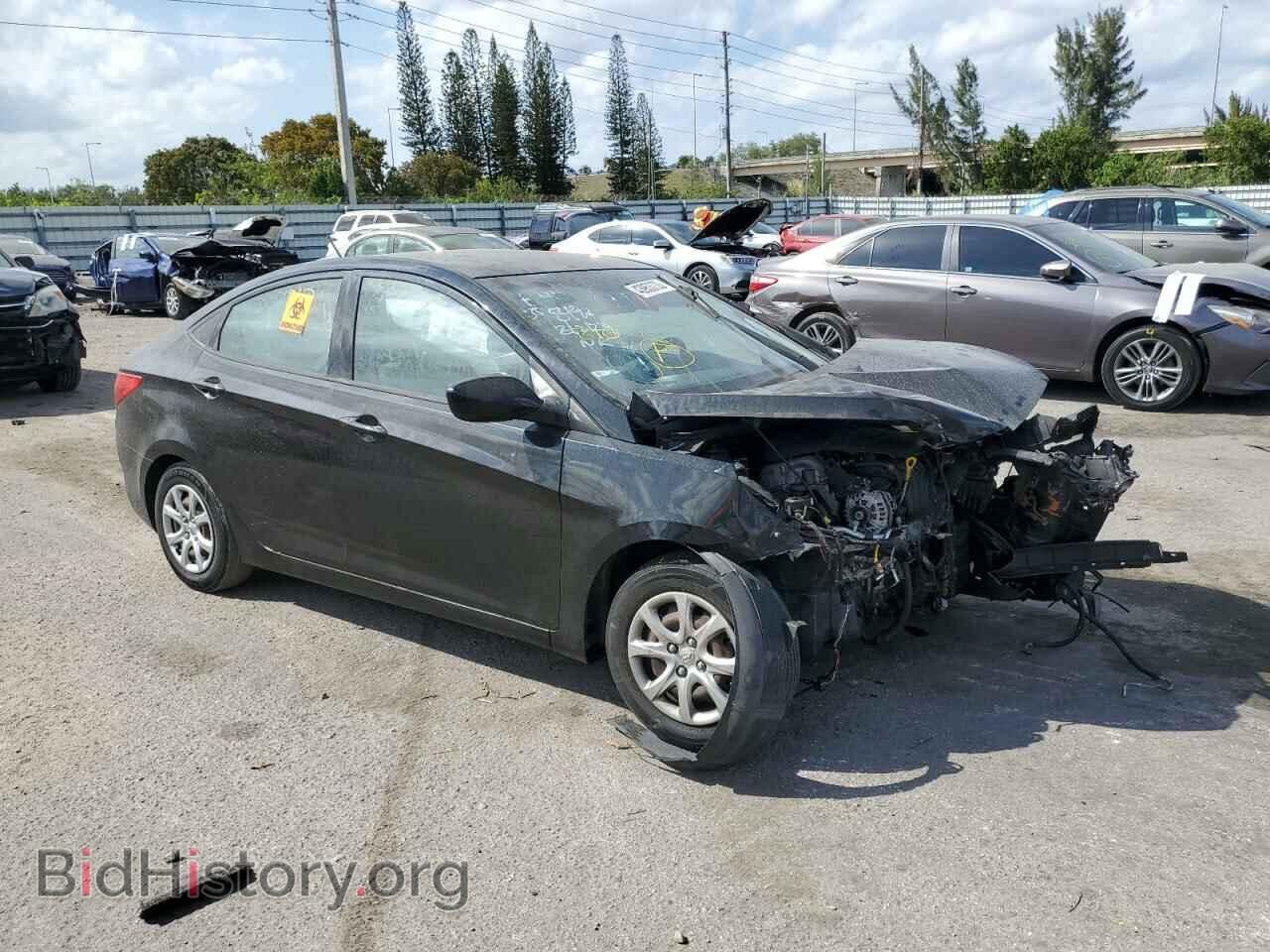 2013 HYUNDAI ACCENT - VIN: KMHCT4AE3DU555492 - Фото 4