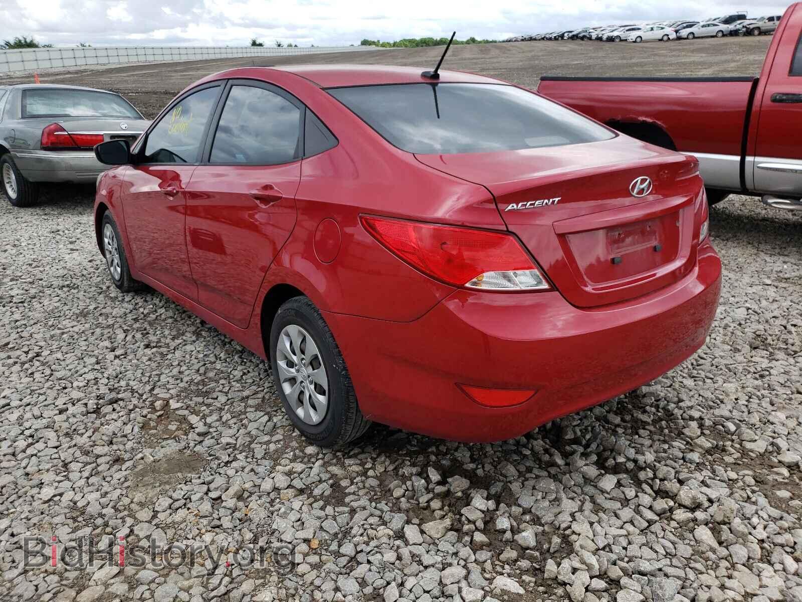 2016 HYUNDAI ACCENT - VIN: KMHCT4AE8GU150619 - Фото 3
