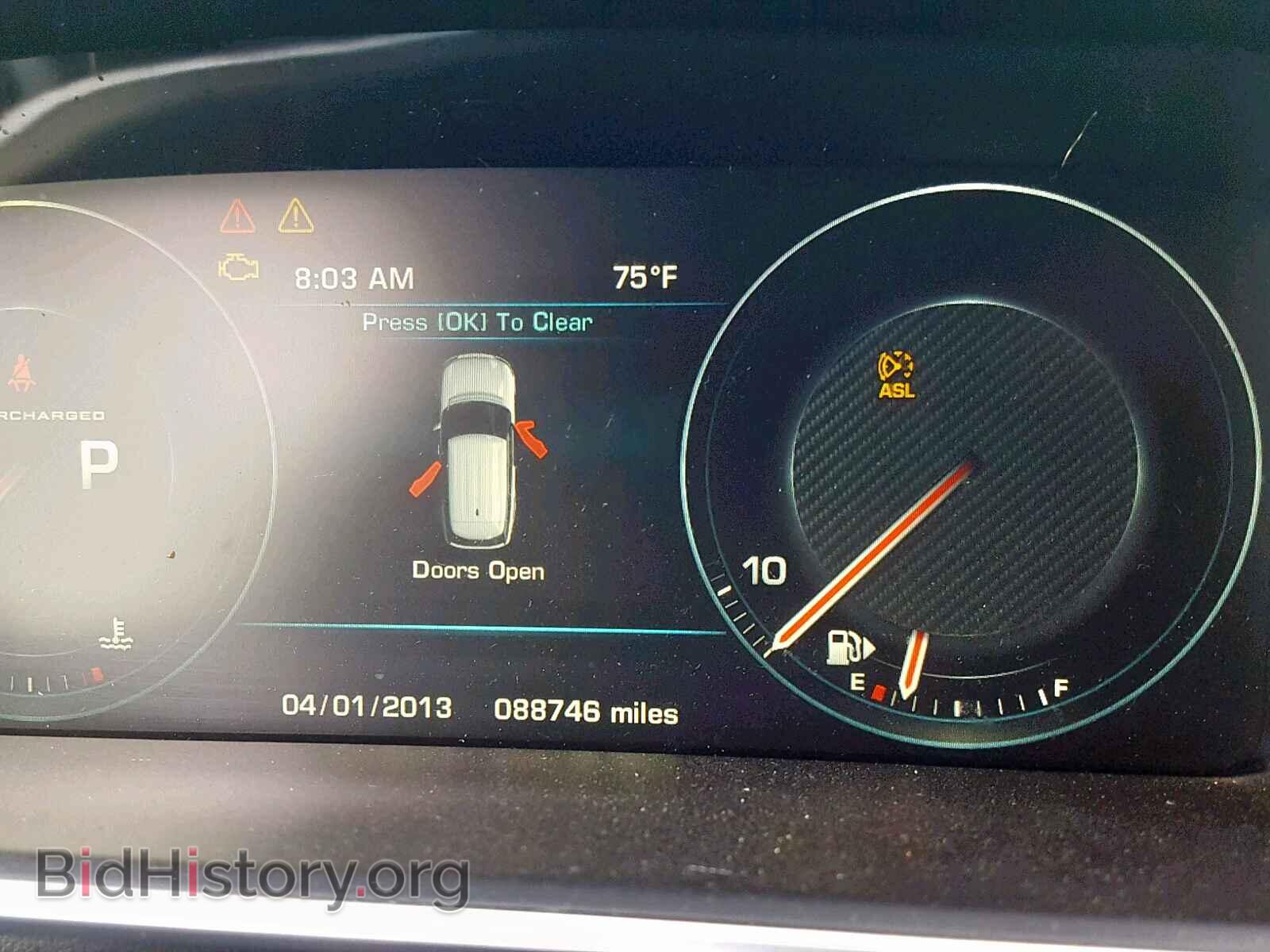2013 LAND ROVER RANGE ROVE - VIN: SALGS2EF2DA102037 - Фото 8