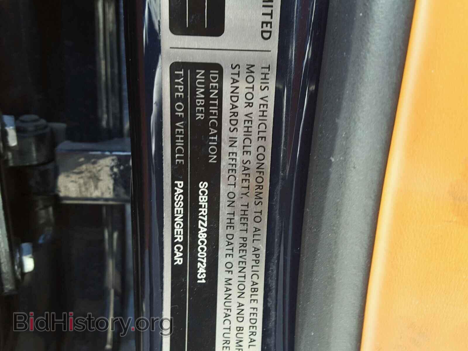 2012 BENTLEY ALL MODELS - VIN: SCBFR7ZA8CC072431 - Фото 10