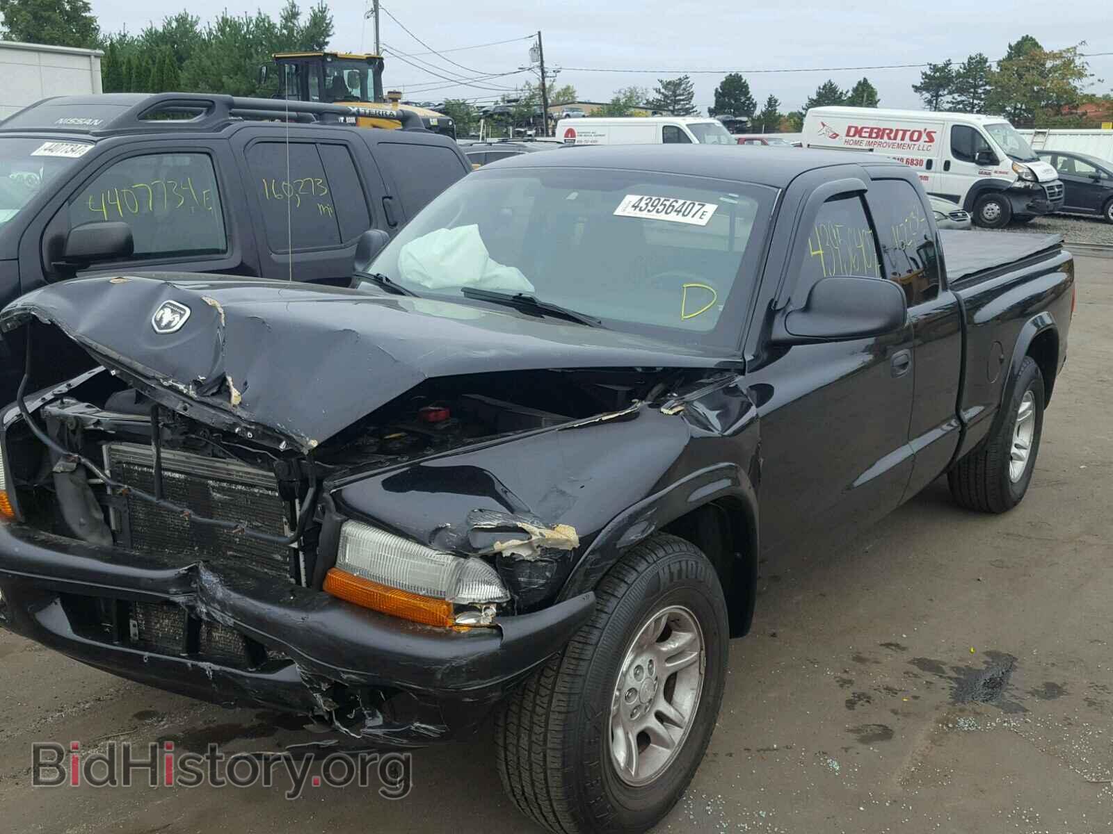 2004 DODGE DAKOTA - VIN: 1D7GL32K04S518227 - Фото 2