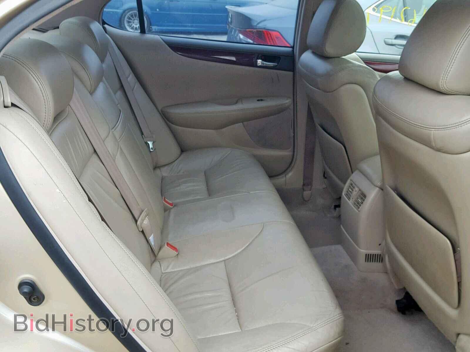 2003 LEXUS ES300 - VIN: JTHBF30G630137596 - Фото 6