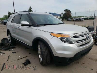 2011 Ford EXPLORER Explorer L, silver — VIN 1FMHK8F88BGA14940, Copart