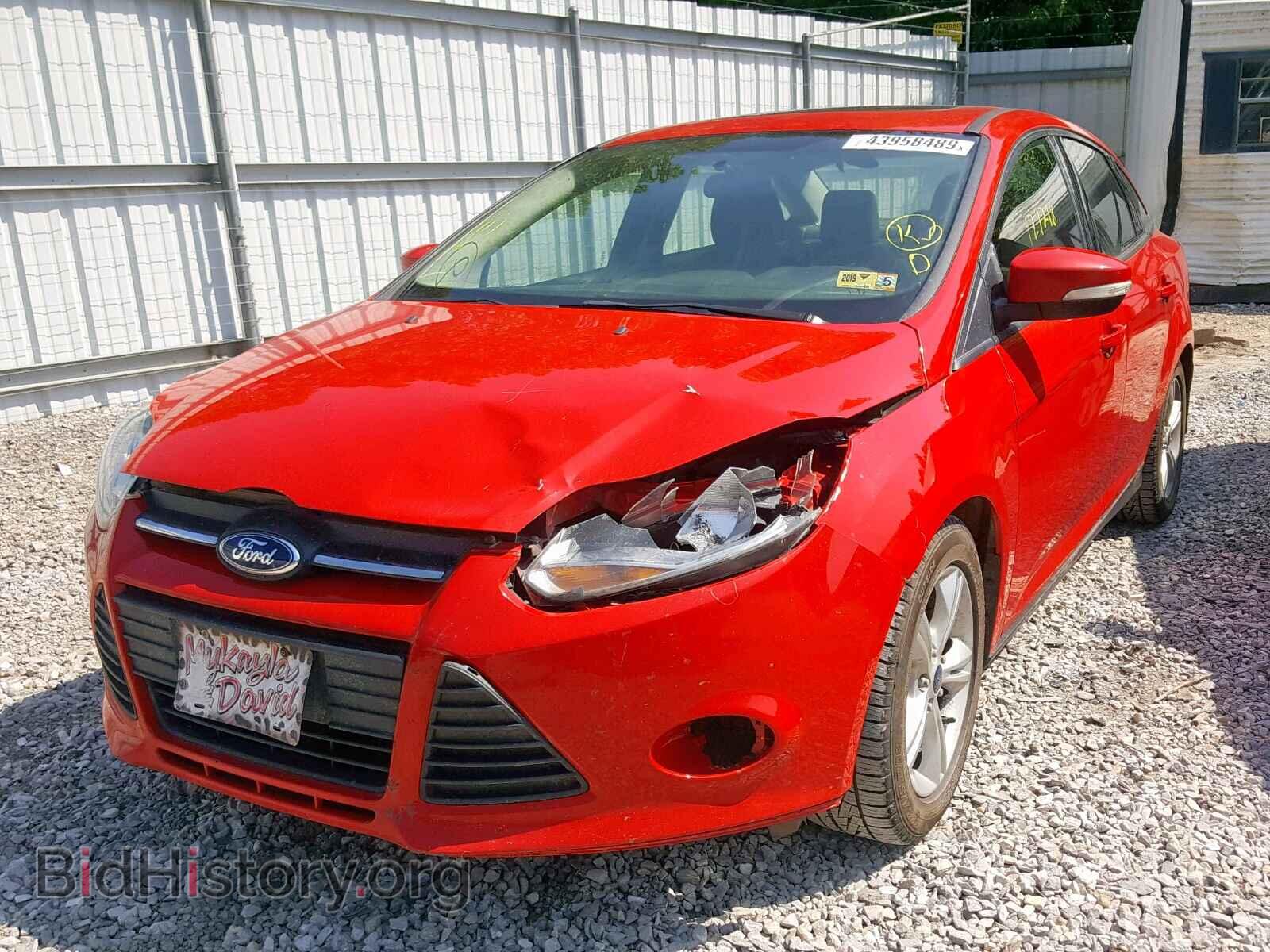 2014 FORD FOCUS SE - VIN: 1FADP3F27EL438422 - Фото 2