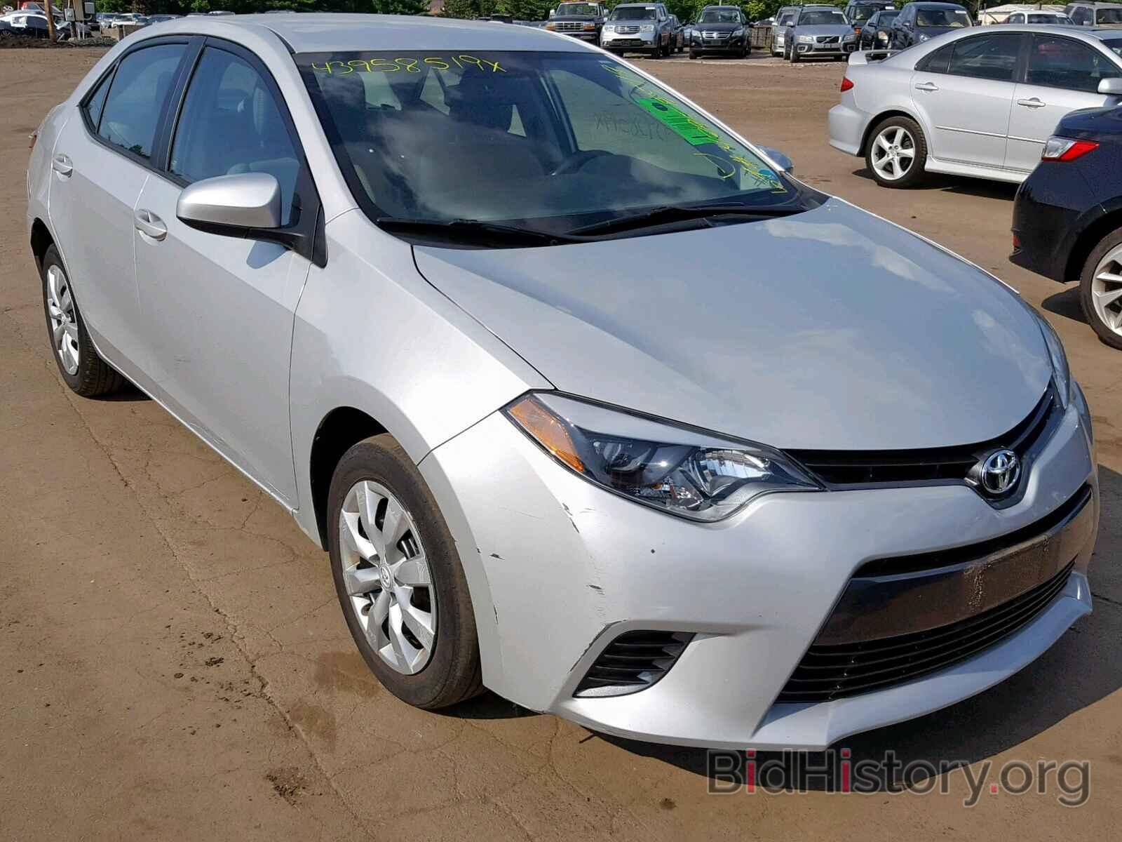 Photo 2T1BURHE3GC737212 - TOYOTA COROLLA 2016