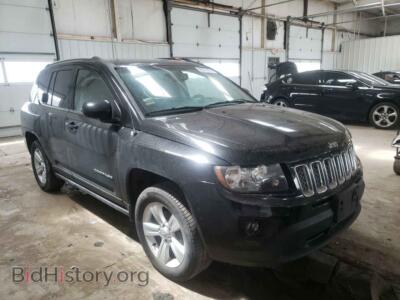 2017 Jeep COMPASS COMPASS LA, black — VIN 1C4NJDEB2HD106295, Copart