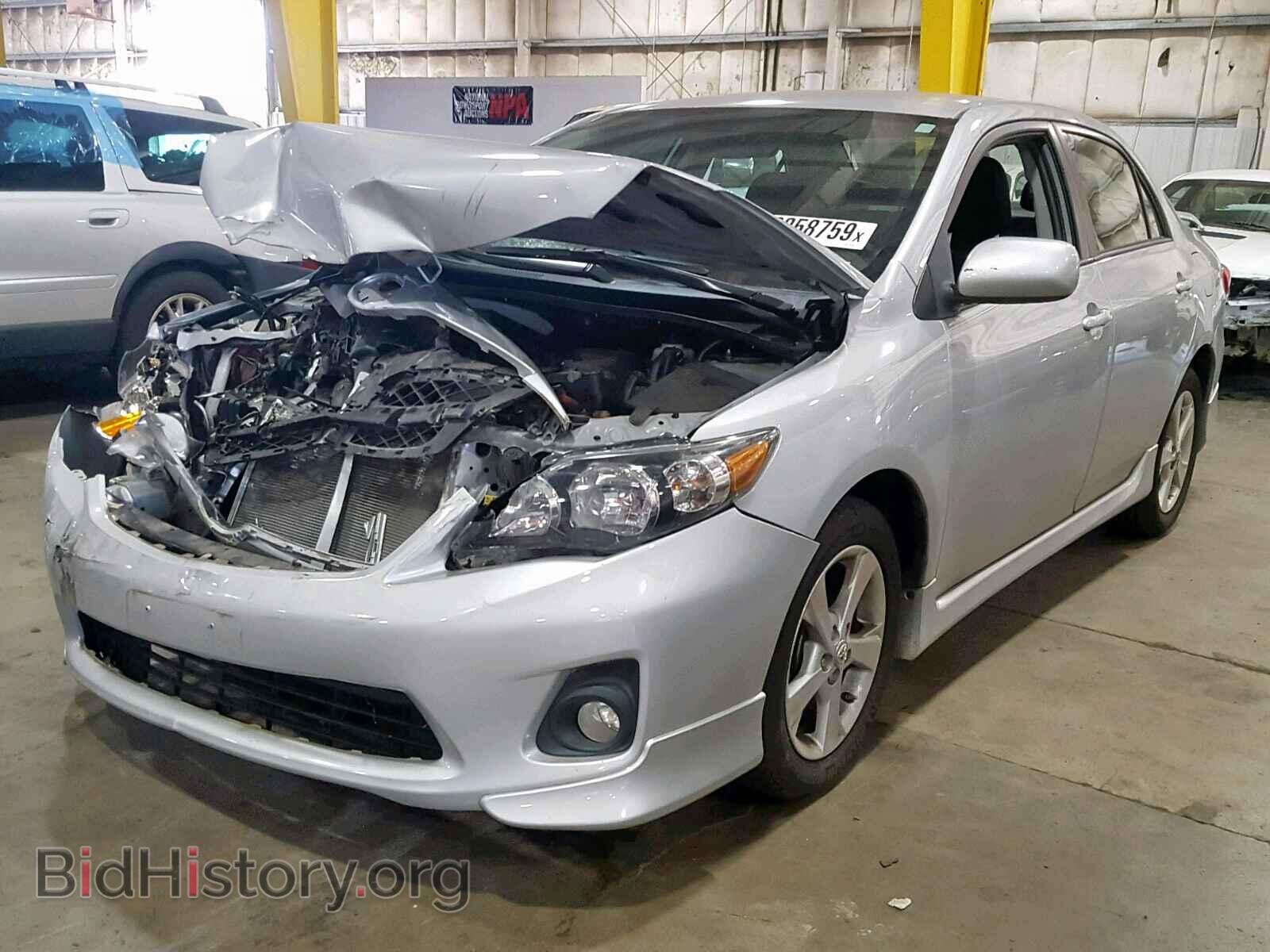 2013 TOYOTA COROLLA BA - VIN: 2T1BU4EE2DC936786 - Фото 2