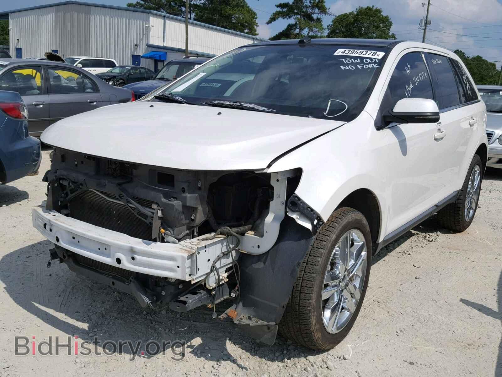 2013 FORD EDGE - VIN: 2FMDK3KC9DBB19654 - Фото 2