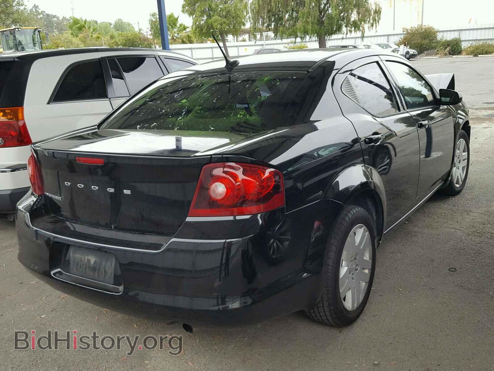 2013 DODGE AVENGER - VIN: 1C3CDZAB1DN742376 - Фото 4