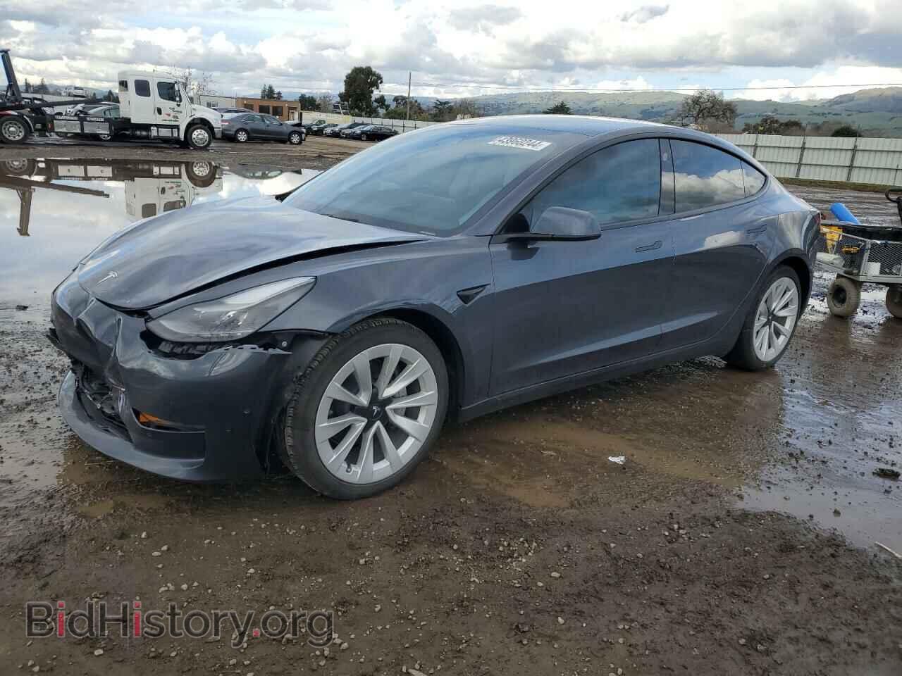Фотография 5YJ3E1EB1NF340846 - TESLA MODEL 3 2022