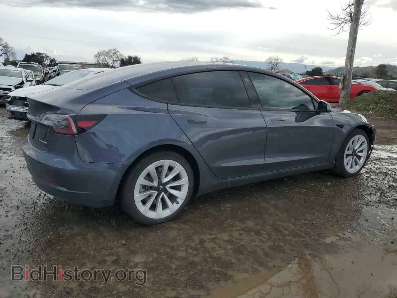 2022 TESLA MODEL 3 - VIN: 5YJ3E1EB1NF340846 - Фото 3