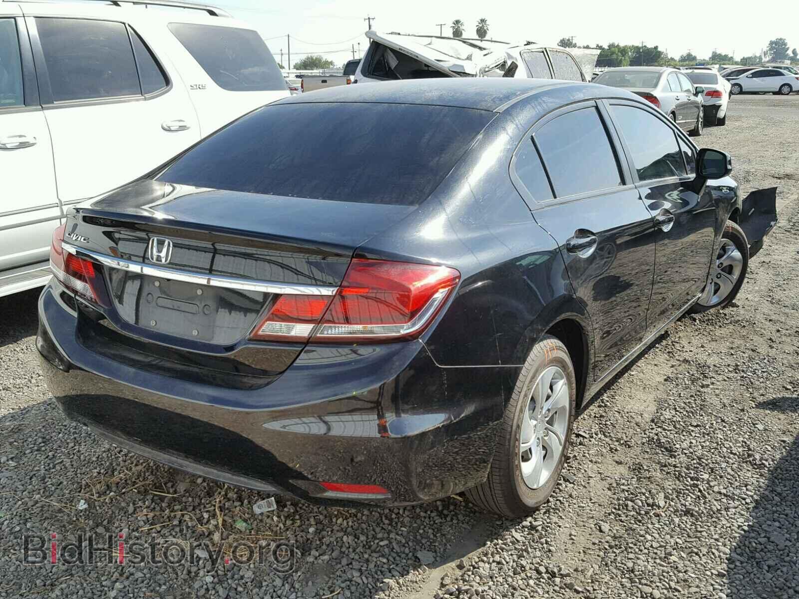2013 HONDA CIVIC - VIN: 19XFB2F51DE253585 - Фото 4