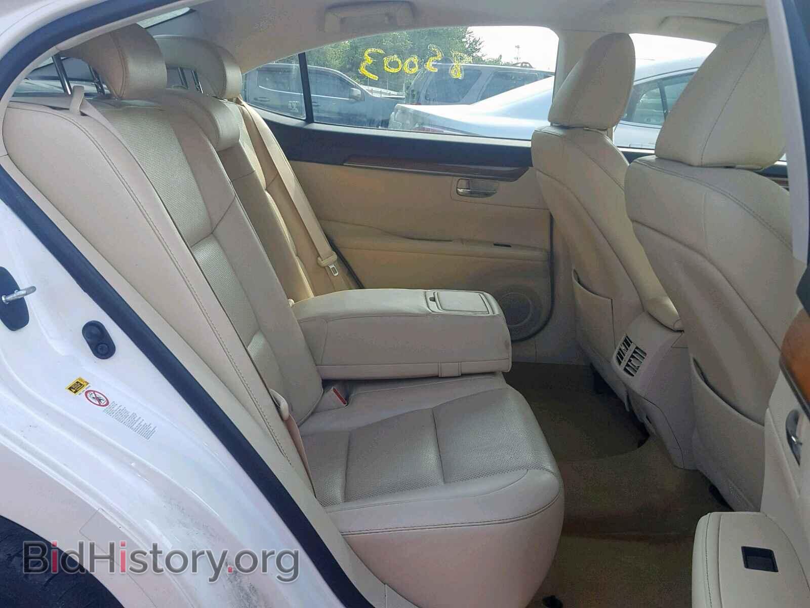 2013 LEXUS ES300 - VIN: JTHBW1GG0D2010262 - Фото 6