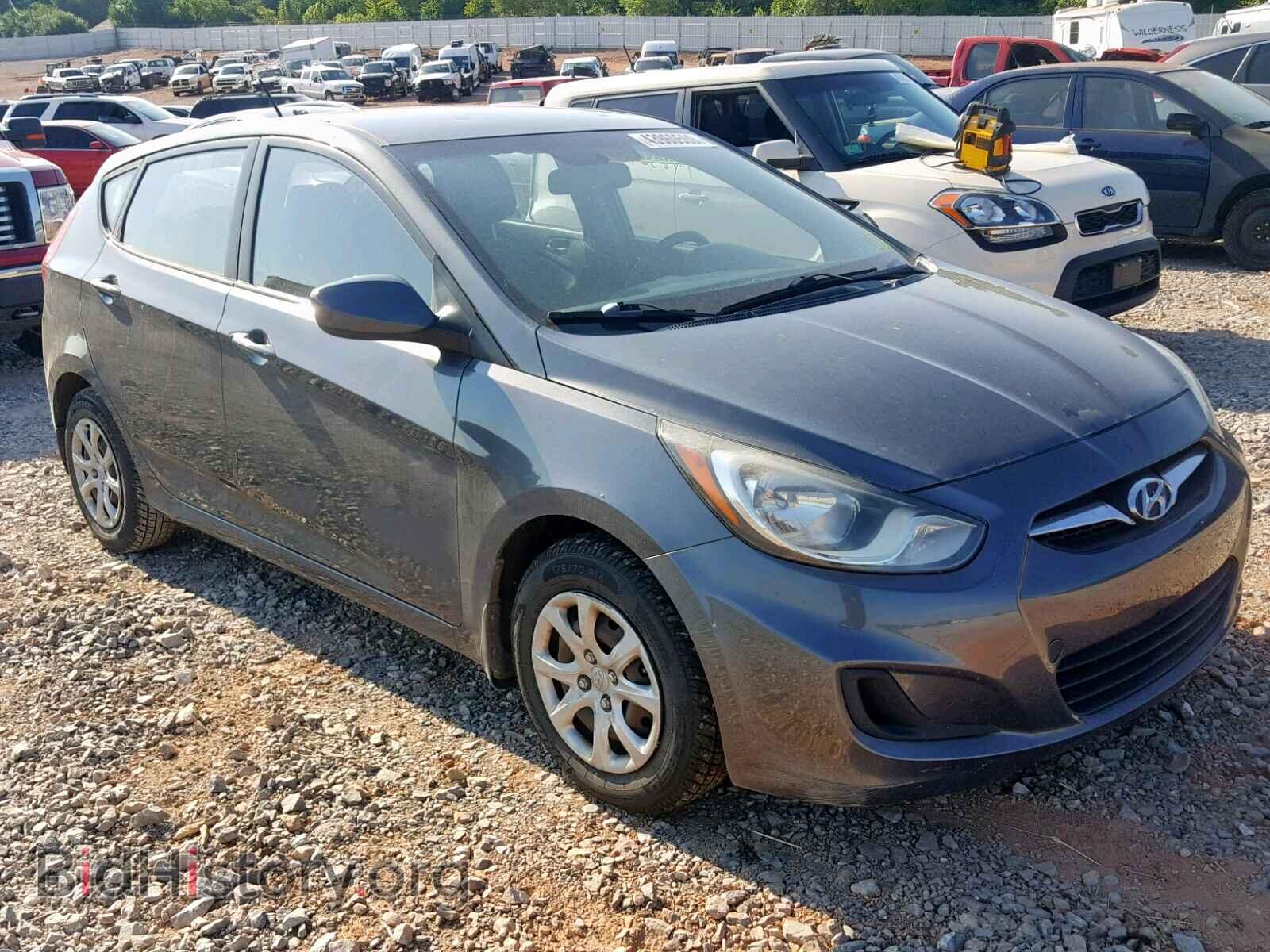 Photo KMHCT5AE9CU039318 - HYUNDAI ACCENT 2012