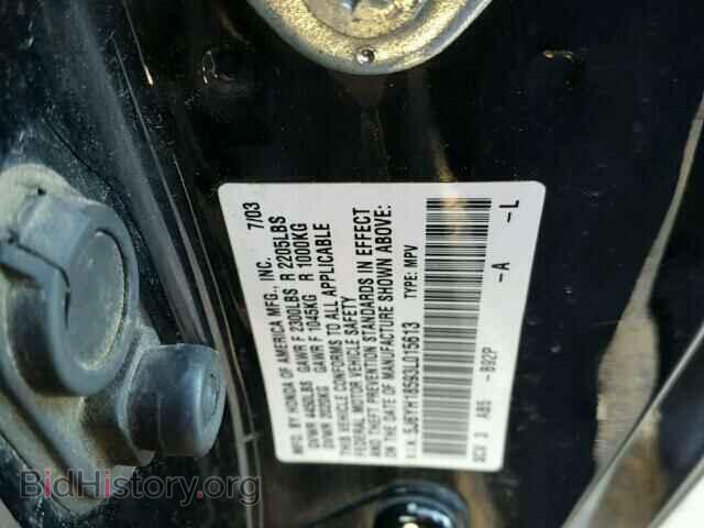 2003 HONDA ELEMENT - VIN: 5J6YH18593L015613 - Фото 9