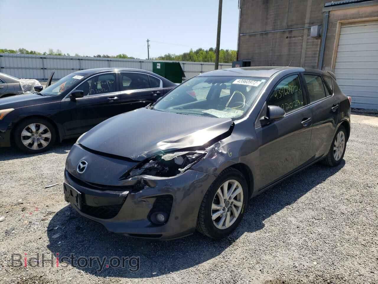 2013 MAZDA 3 - VIN: JM1BL1MP2D1725483 - Фото 2
