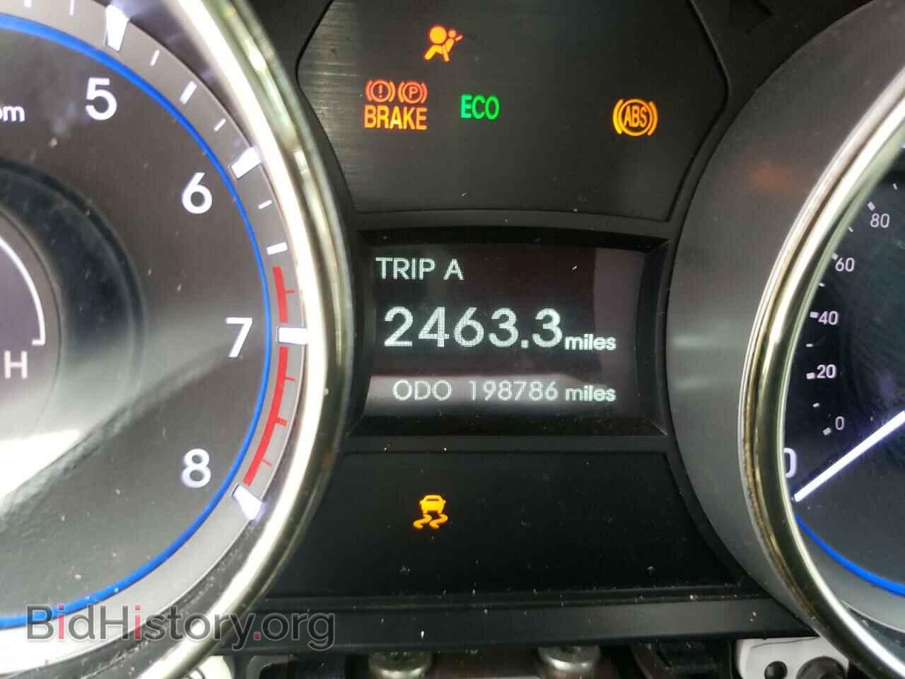 2012 HYUNDAI SONATA - VIN: 5NPEC4AC2CH387509 - Photo 8
