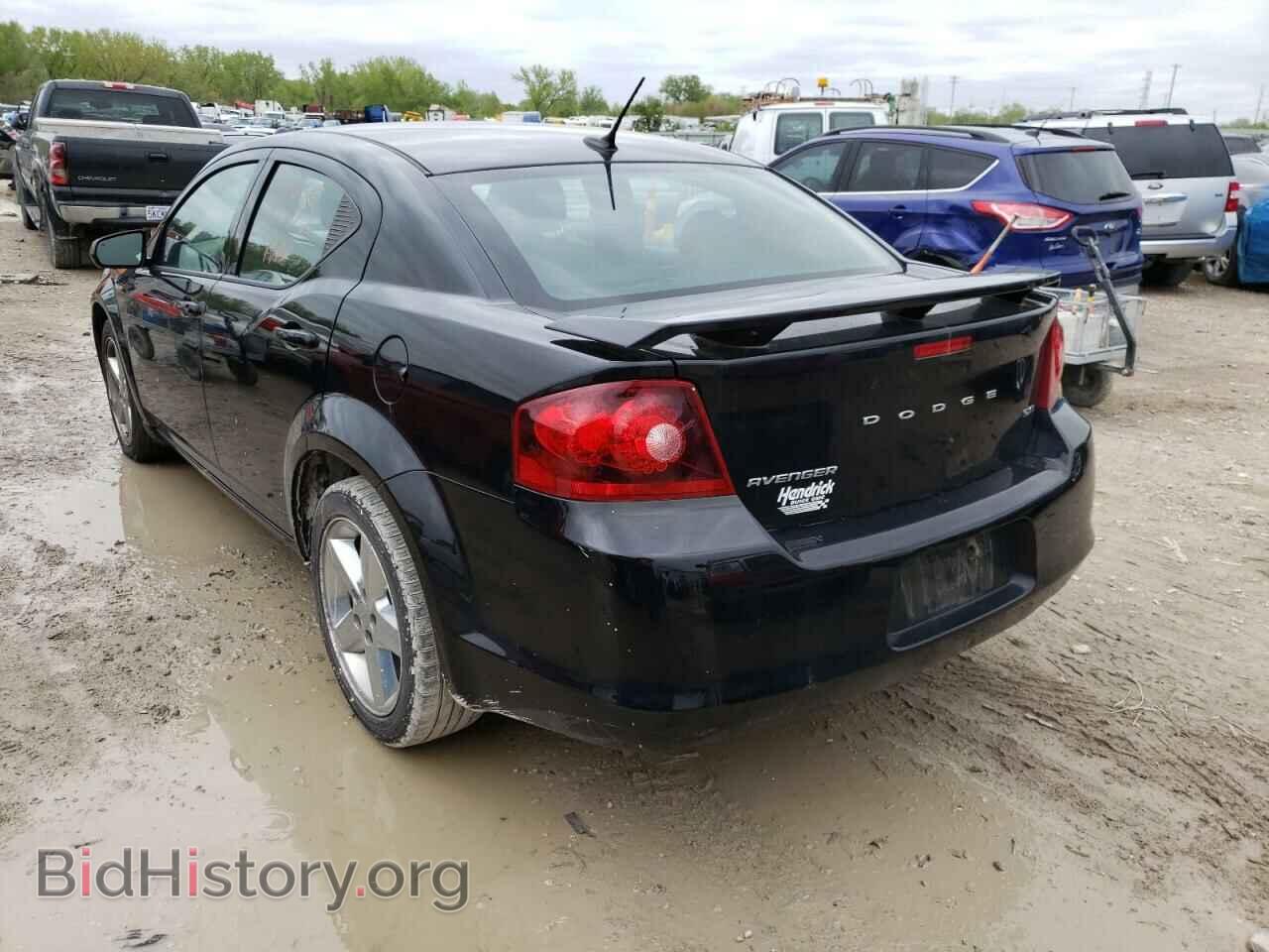 2013 DODGE AVENGER - VIN: 1C3CDZCB9DN742302 - Фото 3