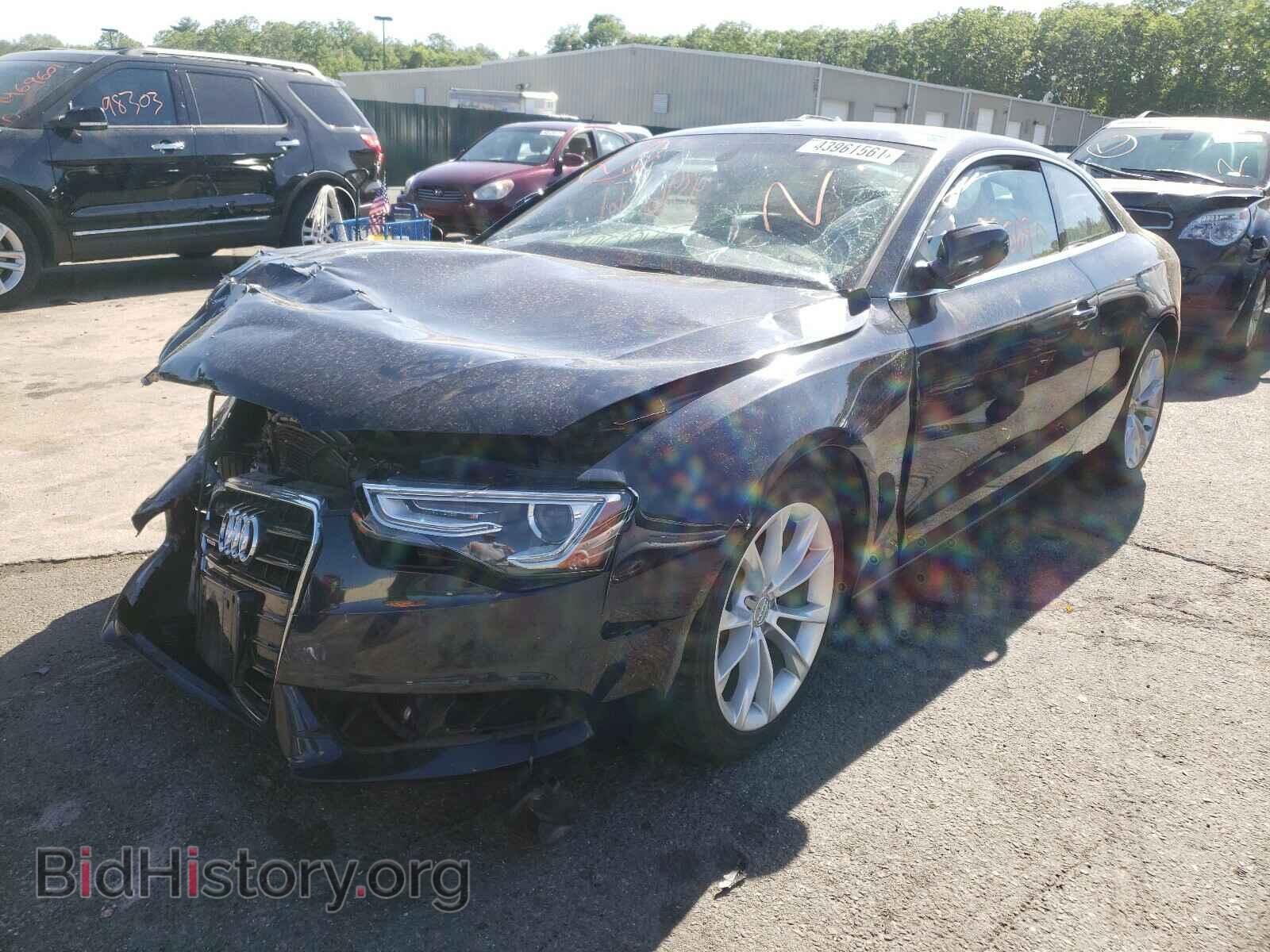 2014 AUDI A5 - VIN: WAUCFAFR7EA058998 - Photo 2