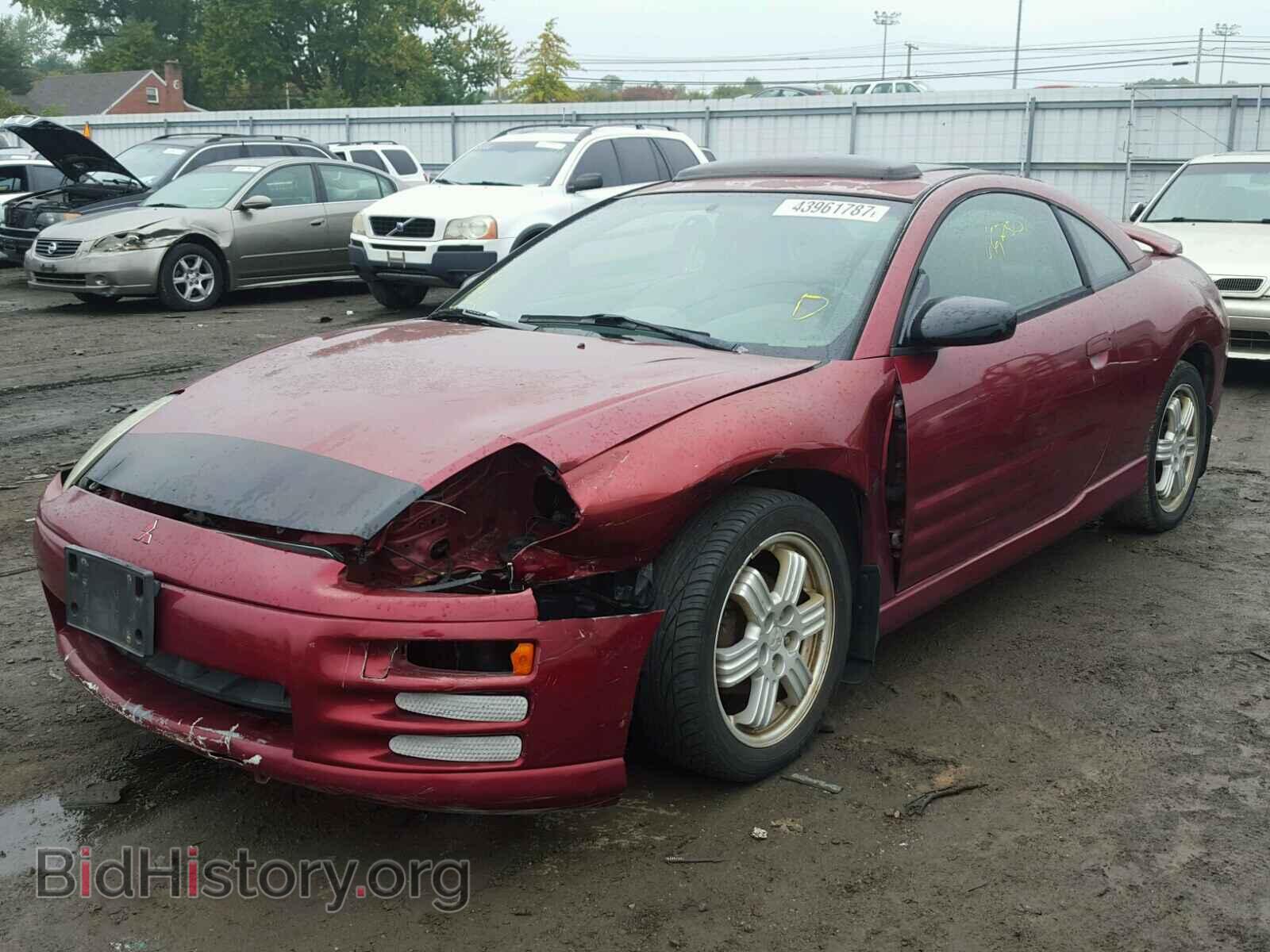2000 MITSUBISHI ECLIPSE - VIN: 4A3AC54L1YE001053 - Фото 2