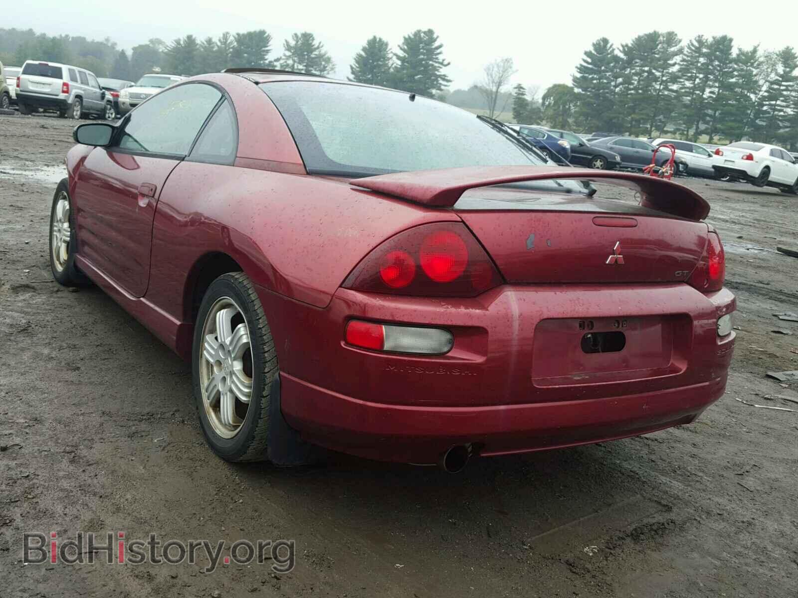 2000 MITSUBISHI ECLIPSE - VIN: 4A3AC54L1YE001053 - Фото 3