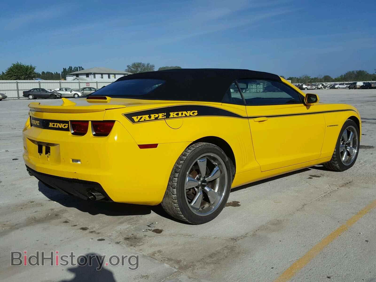 2012 CHEVROLET CAMARO - VIN: 2G1FB3D38C9199568 - Фото 4