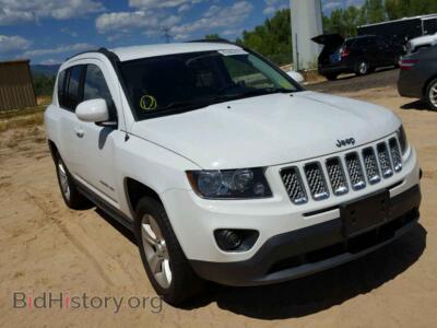 2017 Jeep COMPASS LA, белый — VIN 1C4NJDEB2HD191672, Copart