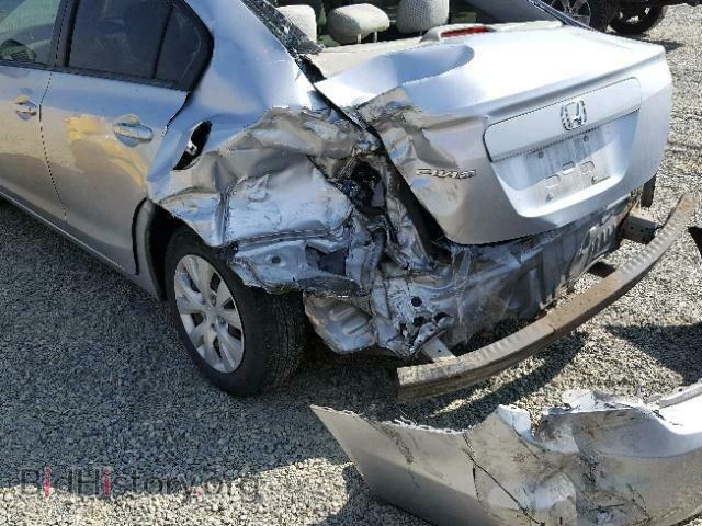 2012 HONDA CIVIC LX - VIN: 2HGFB2E51CH528443 - Фото 9