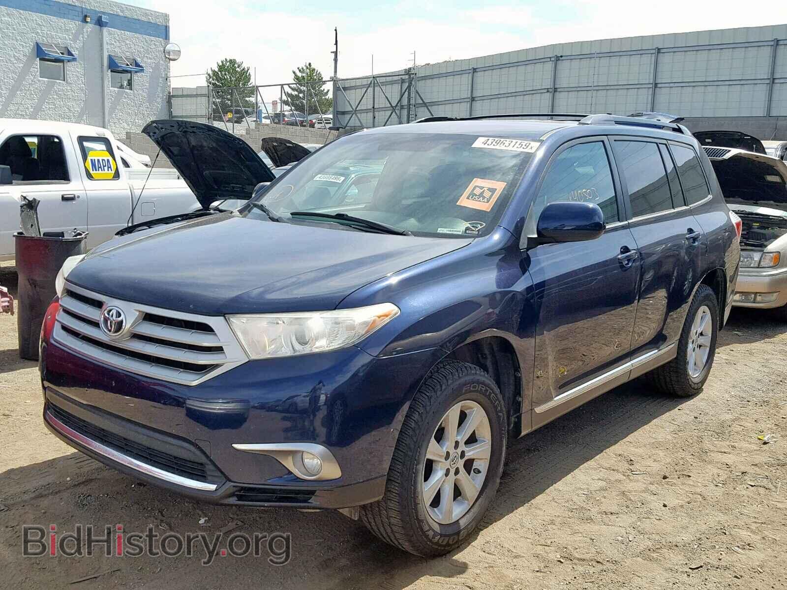 2011 TOYOTA HIGHLANDER - VIN: 5TDBK3EH5BS061007 - Фото 2