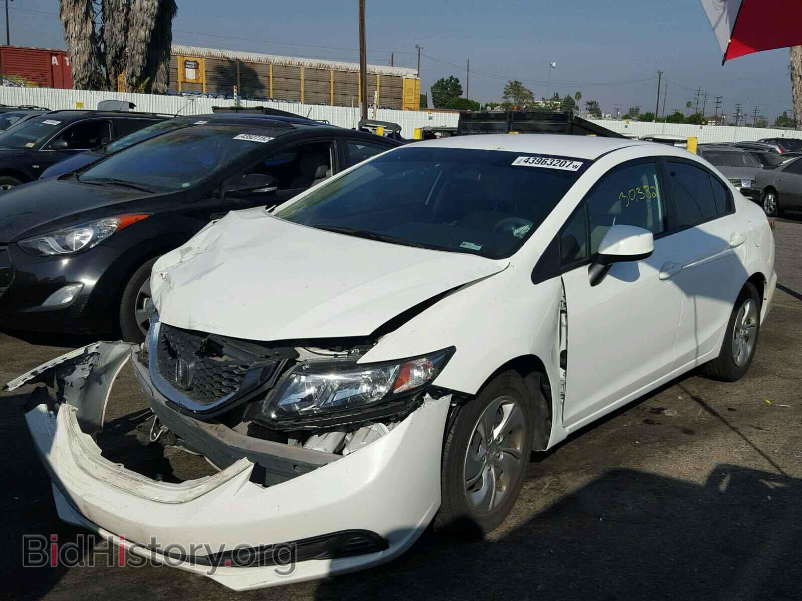 2013 HONDA CIVIC - VIN: 19XFB2F50DE295357 - Фото 2