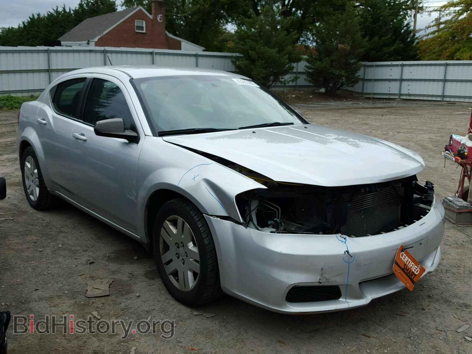Photo 1C3CDZAB5CN294187 - DODGE AVENGER 2012